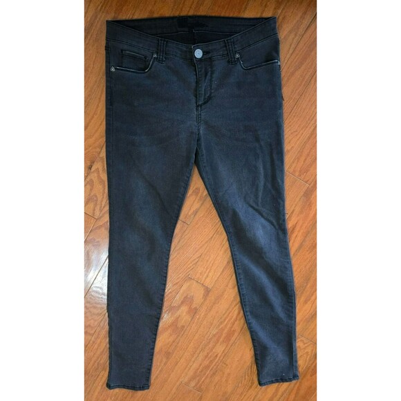 Kut From The Kloth Black Skinny Jeans Womens Size 10 - Picture 1 of 7